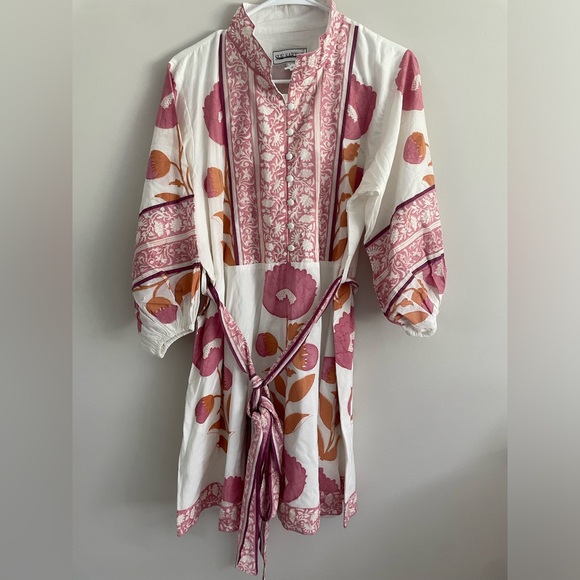 Anthropologie Sue Sartor Flounce Shorty Dress - Picture 7 of 8